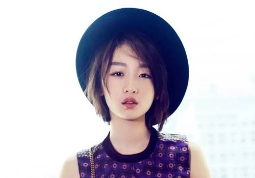 矮个子女明星剪短发发型图片 是不是脸好看剪啥短发都好看