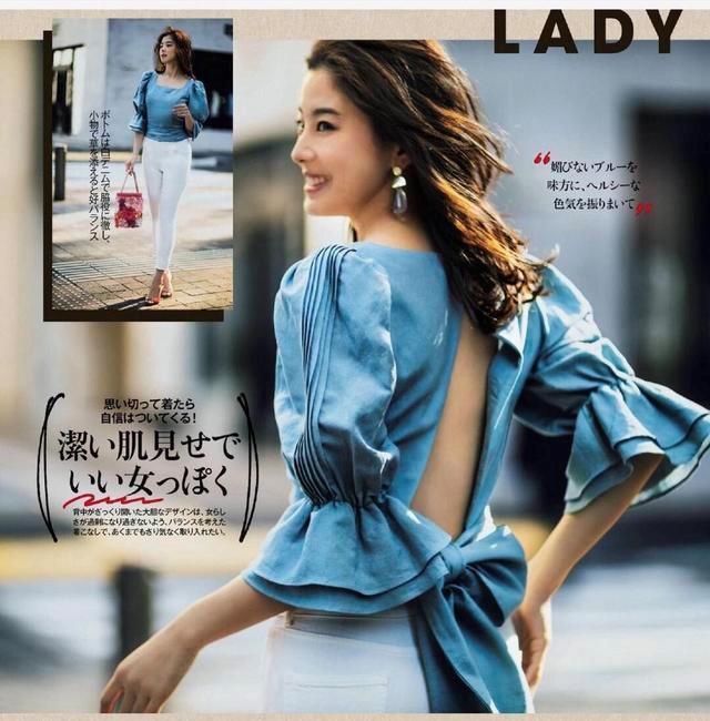 夏天露背衣服款式