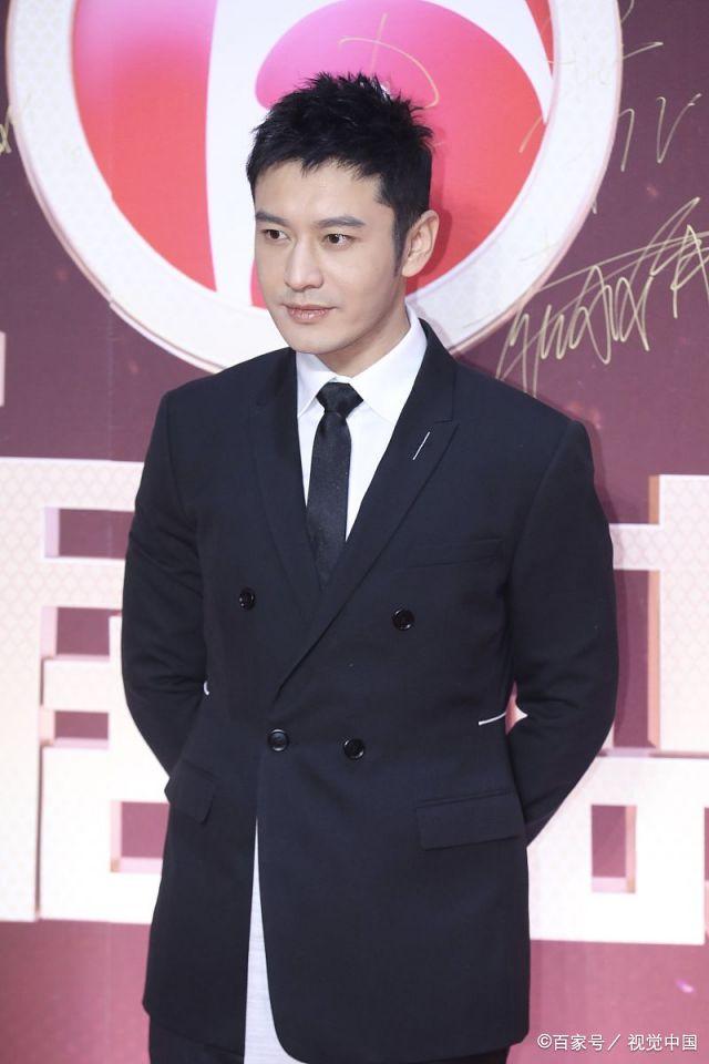 42岁黄晓明热衷这4款发型，演绎不同帅气风格！