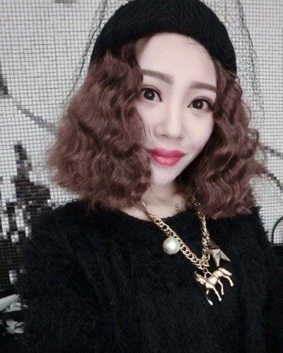 自己怎么烫泡面头 泡面烫发型图片中长发