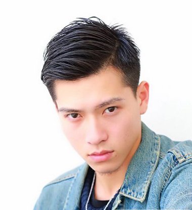 男生刘海撩起来的发型 撩在耳朵后面的短发