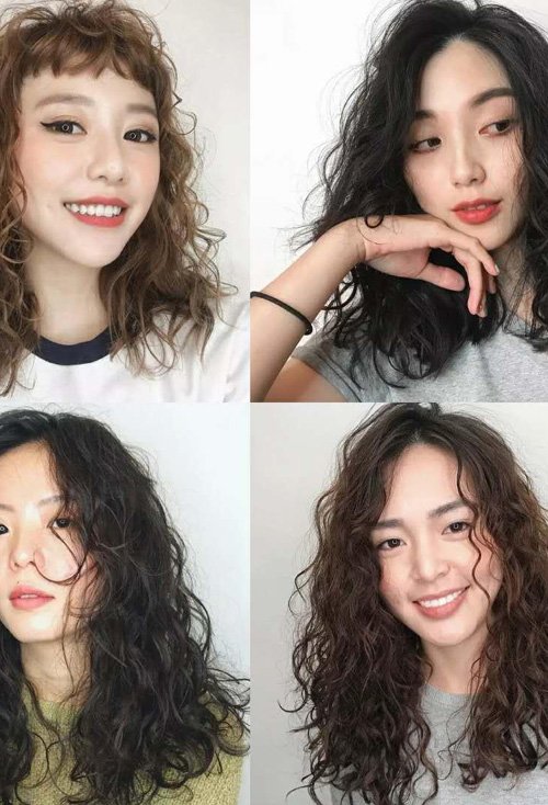 瘦脸女生玉米烫发赏析 尽显雅致内敛卷头发造型