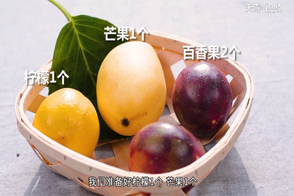 百香果泡水的正确方法 百香果泡水 