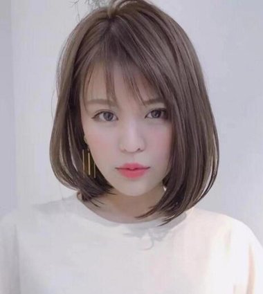 左右不等式烫发 不等式波波头图片