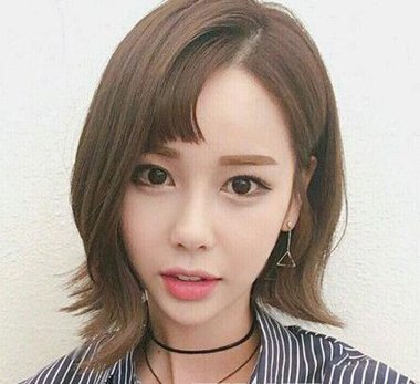 齐脖短发适合什么脸型 圆脸齐脖短发发型图片
