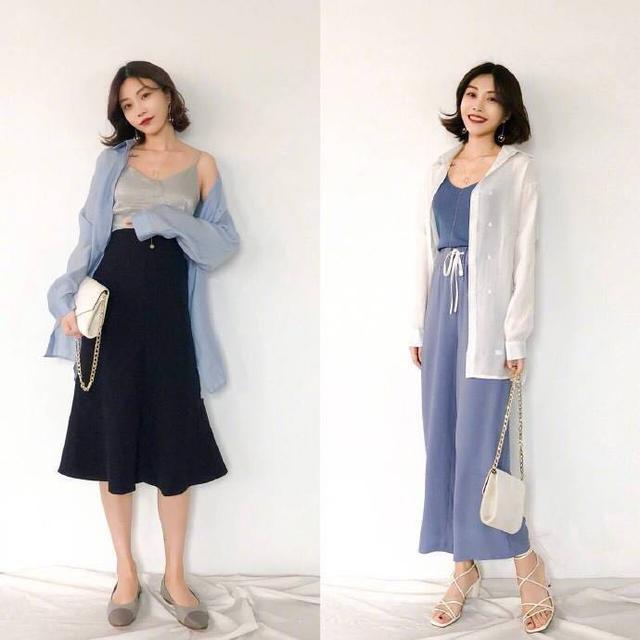 女士衬衫配什么好看