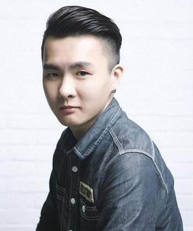 香港男士油头发型图片 男生短发油头