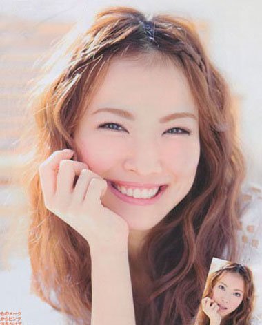 日系软妹无刘海发型 日式女中长软妹发型