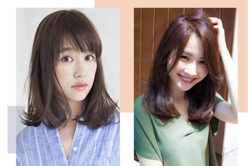 雅致内敛的女生梨花烫发型 长脸女生适合的中长烫发