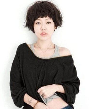 小s睡不醒发型 女士睡不醒短发图片