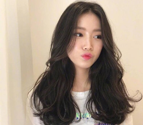 这种脸型对比后发型不适合梳刘海 不要刘海更好看的发型图集
