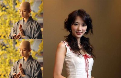真正剃过光头的女星造型 女演员现场剃光头