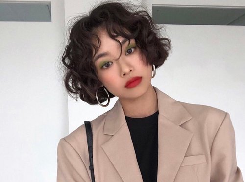 短发麻豆Ketchap齐耳短发也太好看了吧 脸长妹子一定要马住