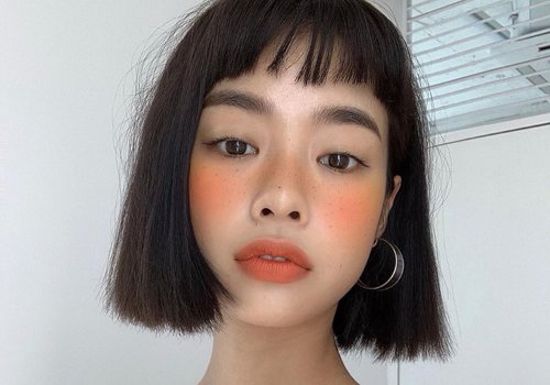短发麻豆Ketchap齐耳短发也太好看了吧 脸长妹子一定要马住