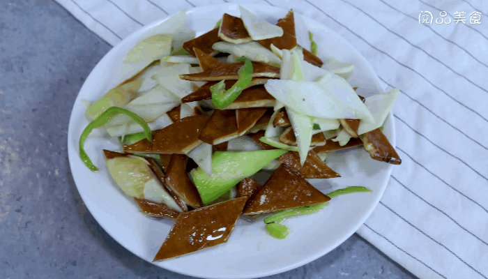 茭白炒豆干做法  茭白炒豆干怎么做 
