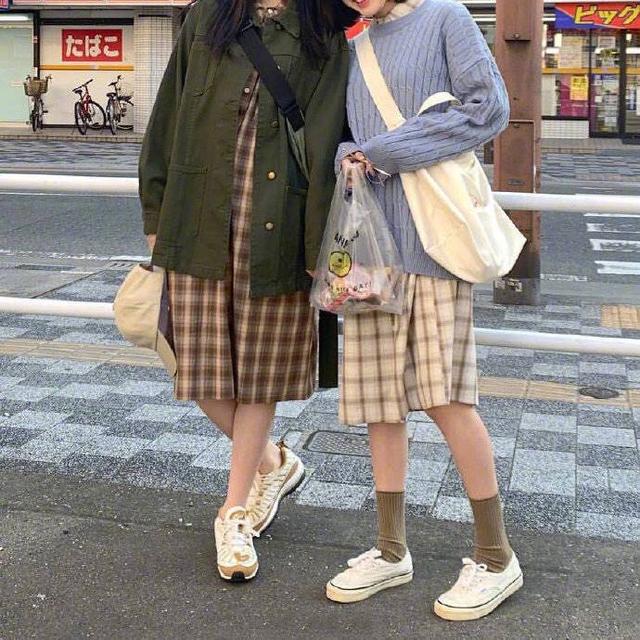 我和闺蜜的日常穿搭