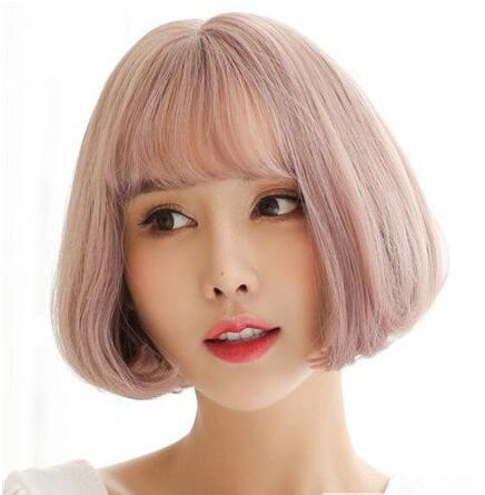​​​​发际线特短女生适合的内扣波波头短发