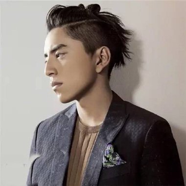 男生鬓角刻三角图案 男士鬓角两侧个性线条