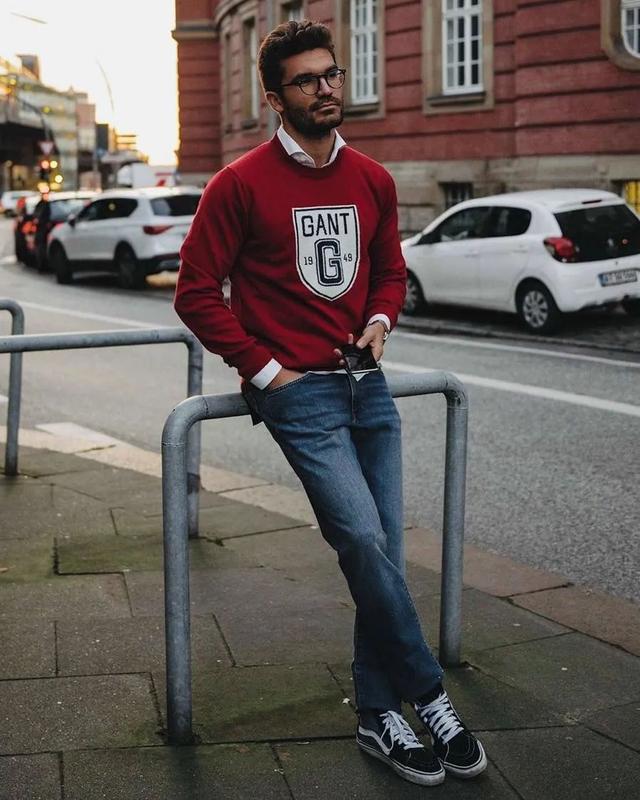 Vans+牛仔裤，让时髦变得更简单，这样穿魅力十足