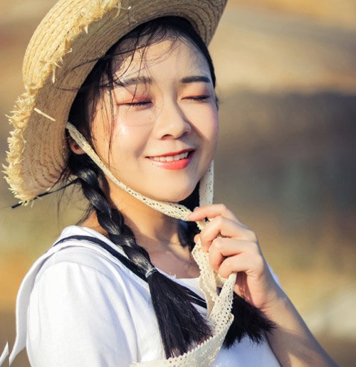适合大脸的编发辫子怎么梳刘海 就爱无刘海发型大脸怎么做到