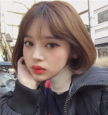 a线bob头图片时尚款式 a字型bob头后面要怎么剪呢