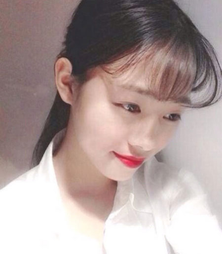 女生半透明空气感薄刘海 性感又温柔