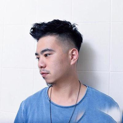 飞机头后脑勺怎么理 男生后脑勺怎么推头发