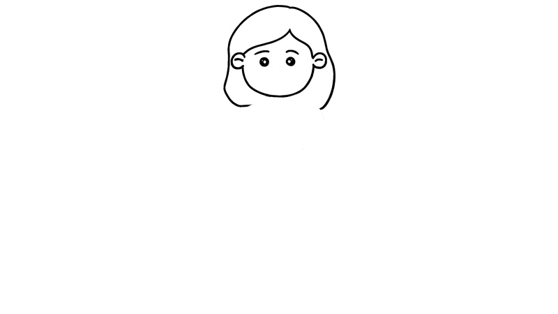 抗疫医生简笔画 
