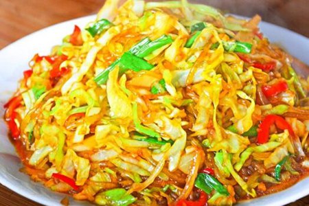粉条怎么做好吃？包菜炒粉条的家常做法