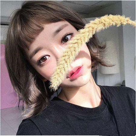 二次元短发发型 照着剪就能摆脱土气