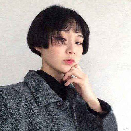 二次元短发发型 照着剪就能摆脱土气
