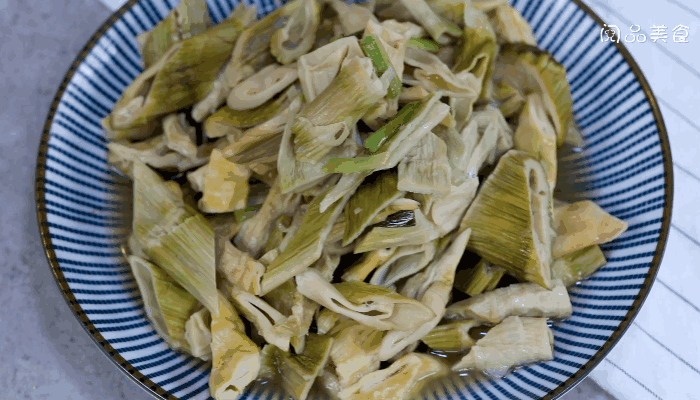 葱油笋干做法  葱油笋干怎么做 
