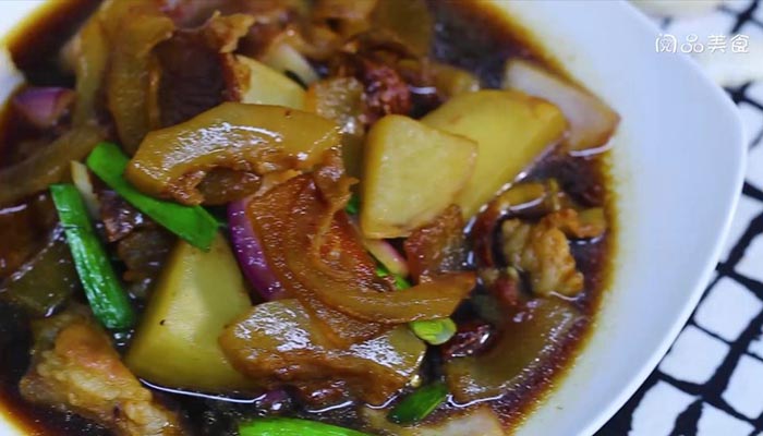 黄焖带皮牛肉 黄焖带皮牛肉怎么做 