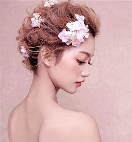 韩式短发新娘发型 唯美短发造型