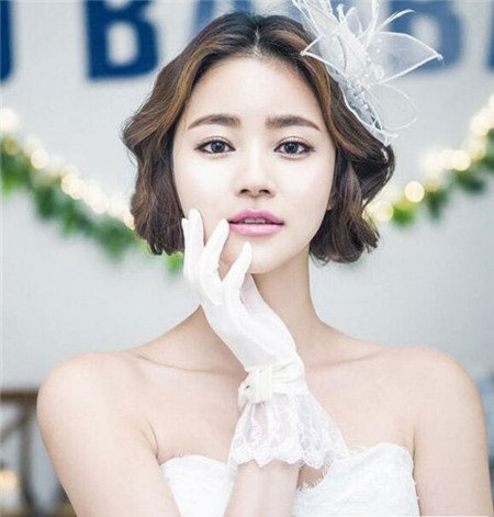 韩式短发新娘发型 唯美短发造型