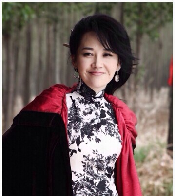 女星许晴魅力发型 有一种成熟女人的独特魅力