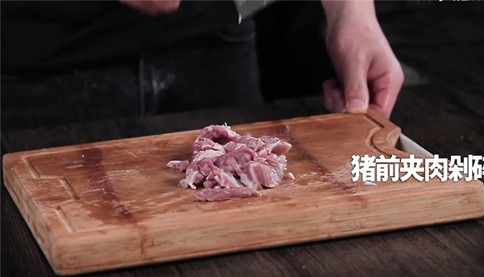 肉末榄菜炒笋丝怎么做 肉末榄菜炒笋丝的做法 