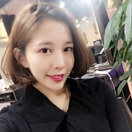 女生短发内扣发型 发尾内扣更时髦