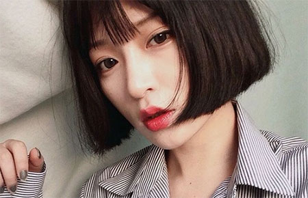 适合女大学生的短发 尽显清新学院风
