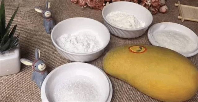 芒果糯米粉软糯香甜做法 吃了还想吃 