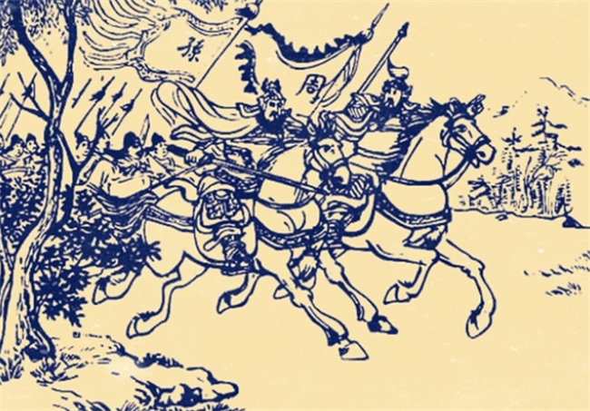 许褚一人大战东吴两大猛将，三十合战平，许褚比此二人高几个级别 
