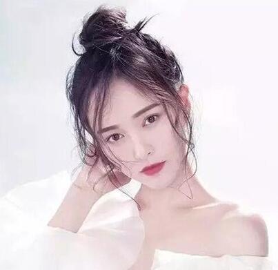 高发际线妹子适合的刘海发型