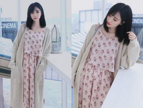 脑袋圆女生适合的lob头发型