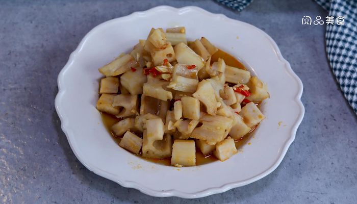 凉拌香辣藕丁的做法  凉拌香辣藕丁怎么做 