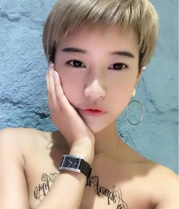 颧骨宽下巴短女生适合的超短齐耳短发发型