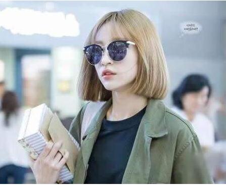 圆脸偏黑女生夏天适合显白短发发型及颜色大全