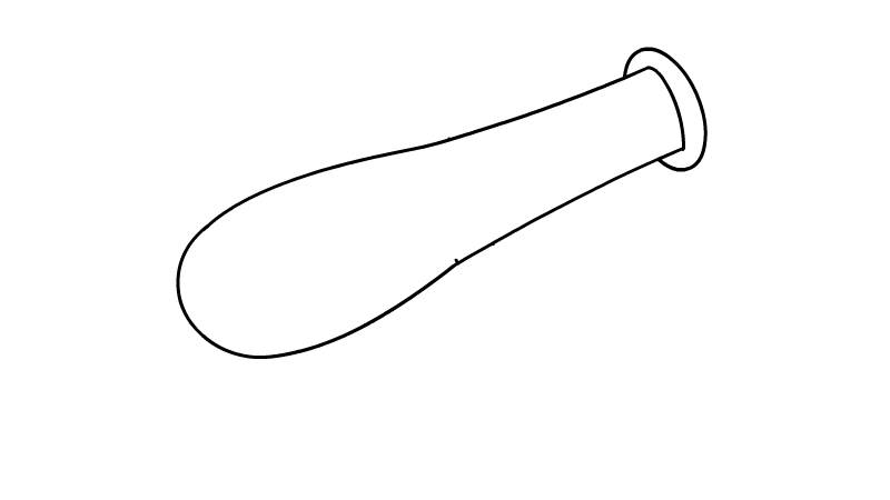 大炮简笔画 