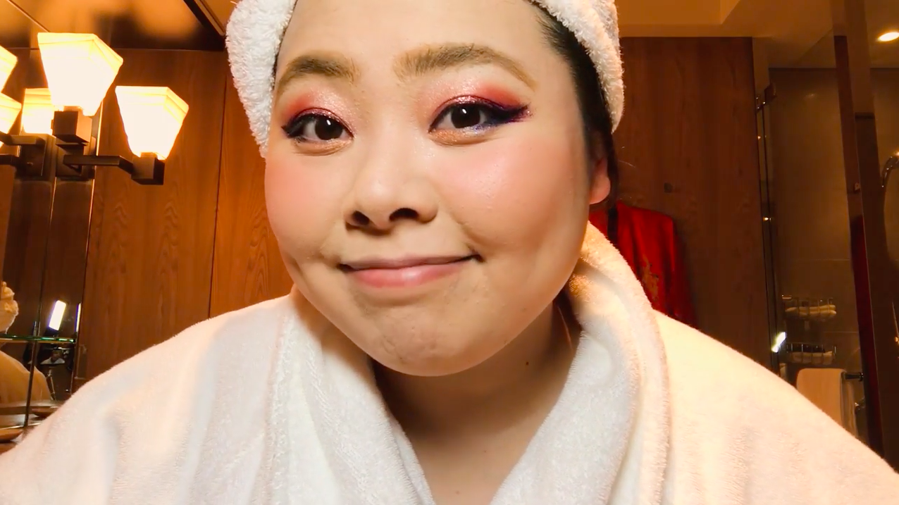 胖脸怎么化妆 渡边直美教你化妆