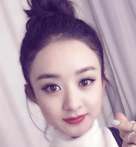 扎丸子头最好看的女明星 你有没有扎对