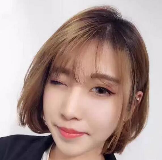 2023夏天女生流行wob烫短发大全